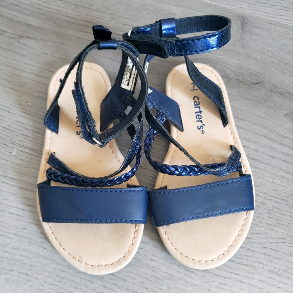 Toddler Navy Blue Sandals